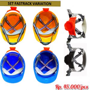 Helm proyek merk isafe FACETRACK