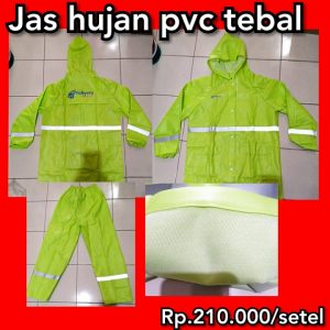 Jas hujan pvc tebal