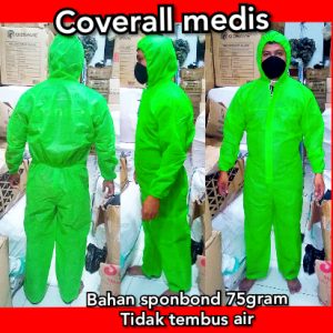 Coverall chemichall Apd