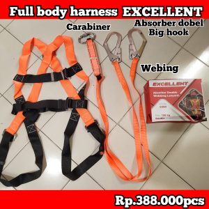 Full body harness EXCELLENT absorber dobel big hook 0380