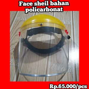 Face sheild bahan polycarbonate