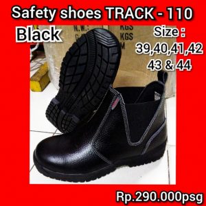 Safety shoes TRACK 110 black/hitam