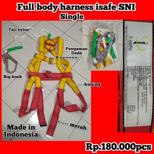 Full body harness isafe SNI single big hook