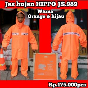 Jas hujan HIPPO JS 989 orange
