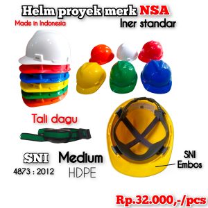 Helm NSA SNI iner standar