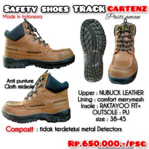 Safety shoes track carten midsole