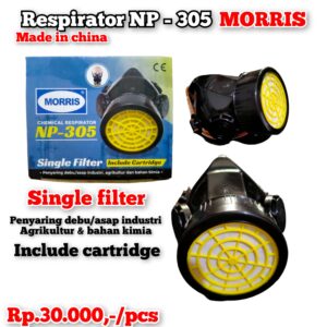 Respirator single NP.305 Morris