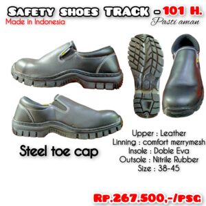 SAFETY shoes track tipe 101 Hitam