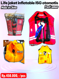 Life jaket inflatable ISG otomatis